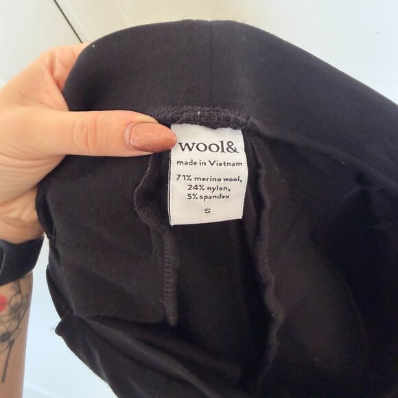 Wool& Rosso Straight Ponte Pant (S, Black) - Picture 8 of 11